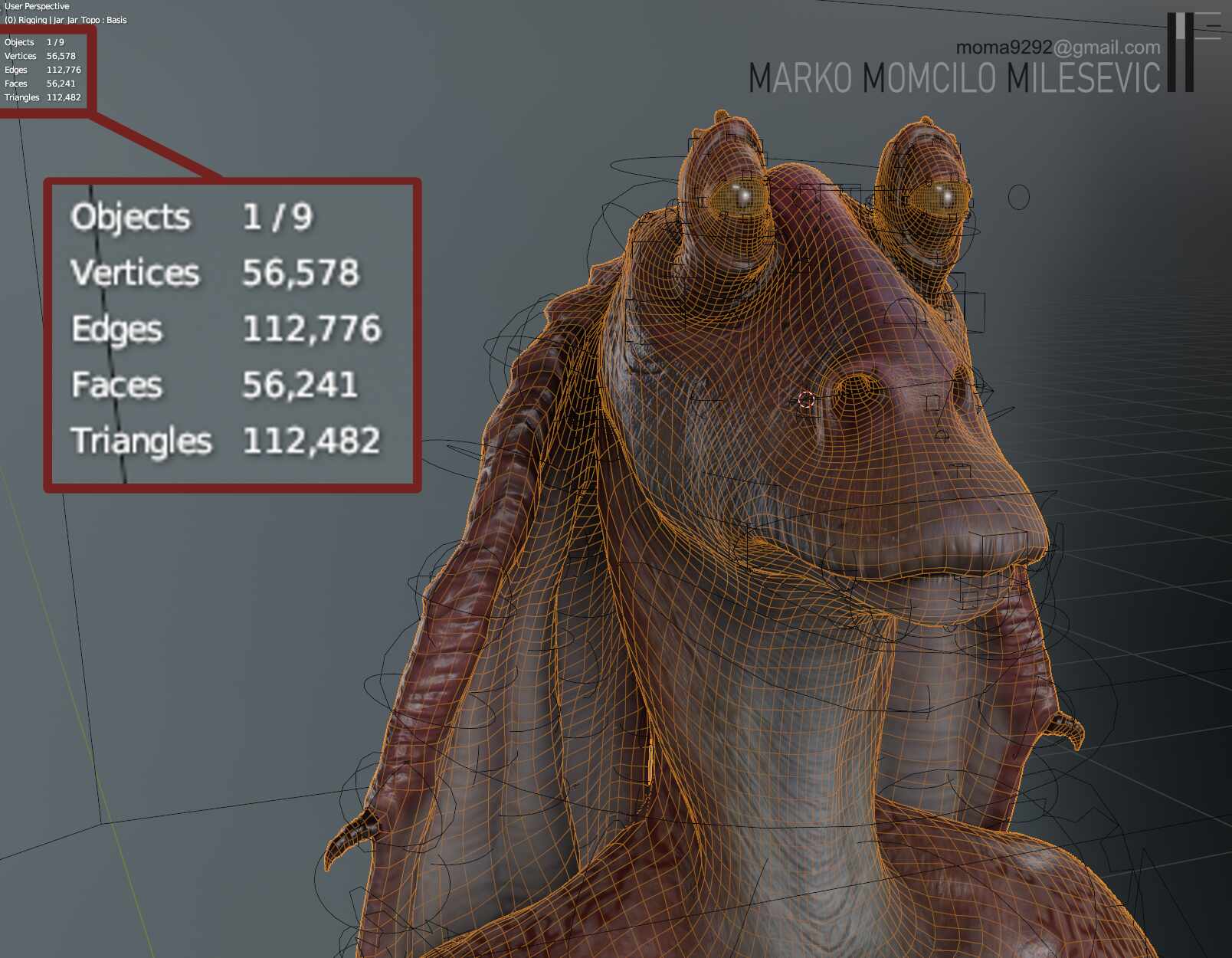 JarJar_PolyCount