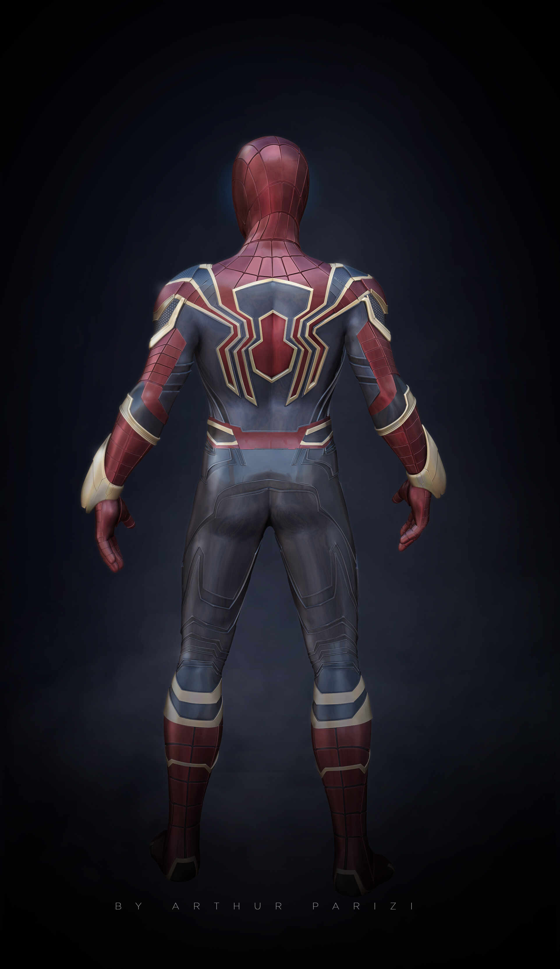 IRON SPIDER BACK