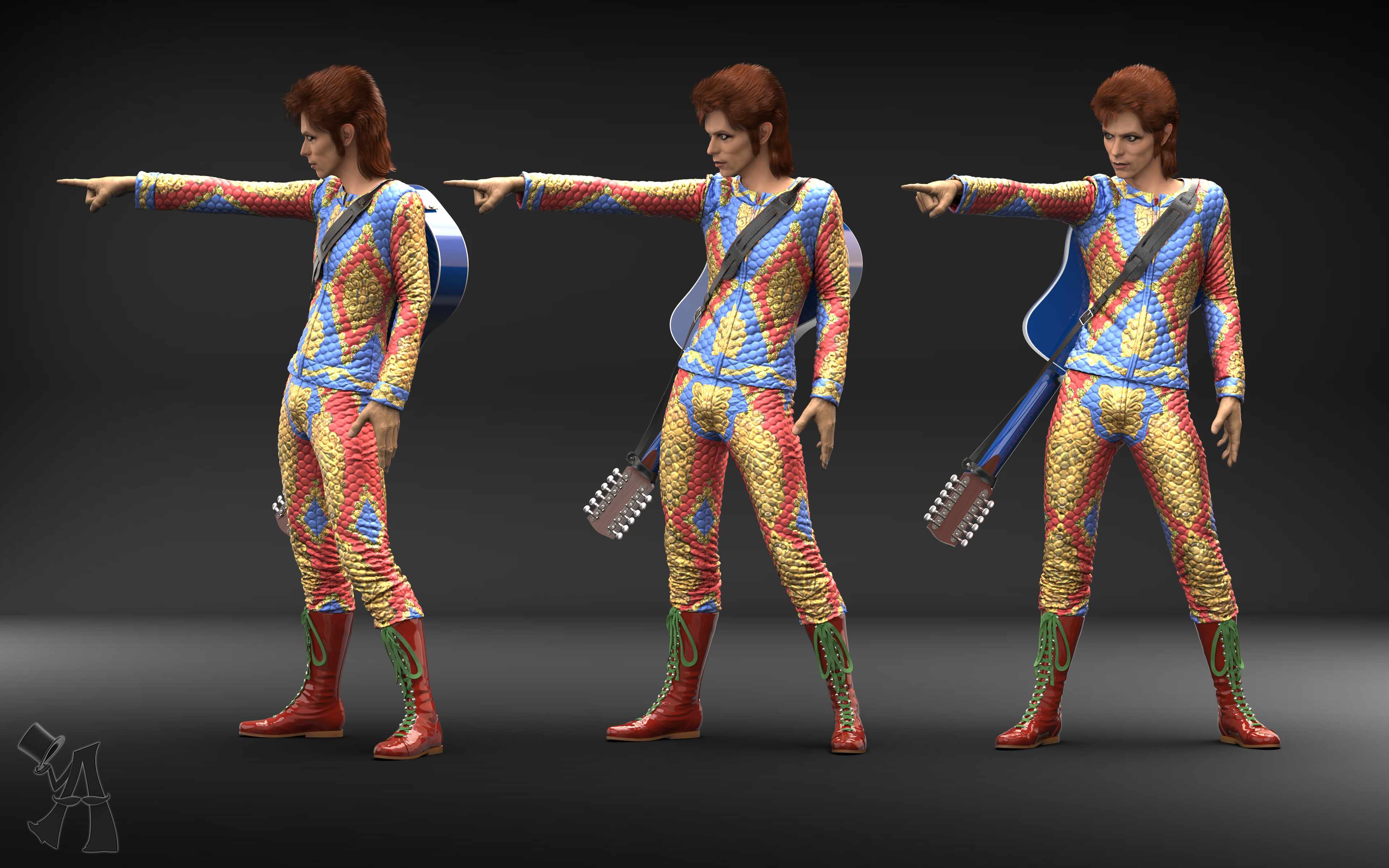 Bowie Colour Turns #3