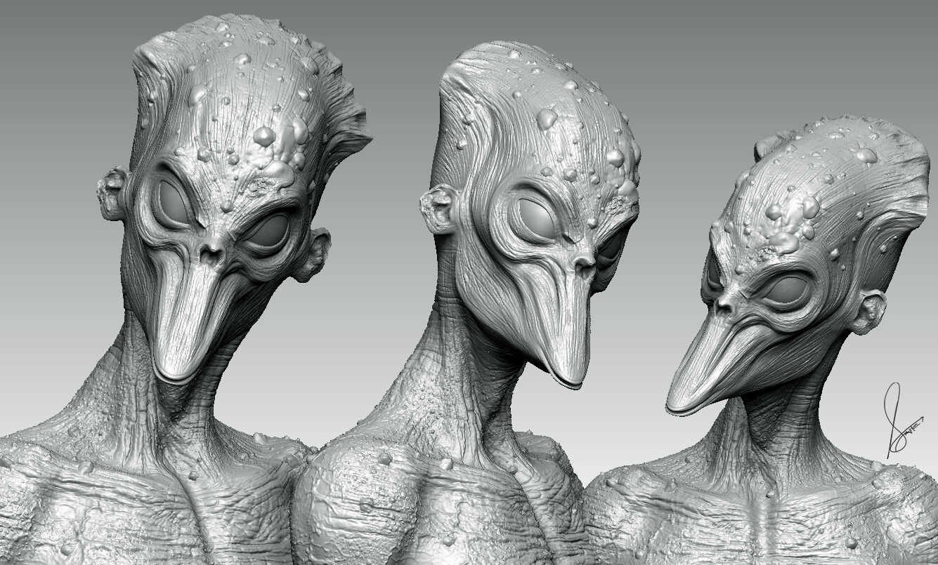 Chanchook_Creature_Digital_SculptureA_SurajitSen_June2025_WIP