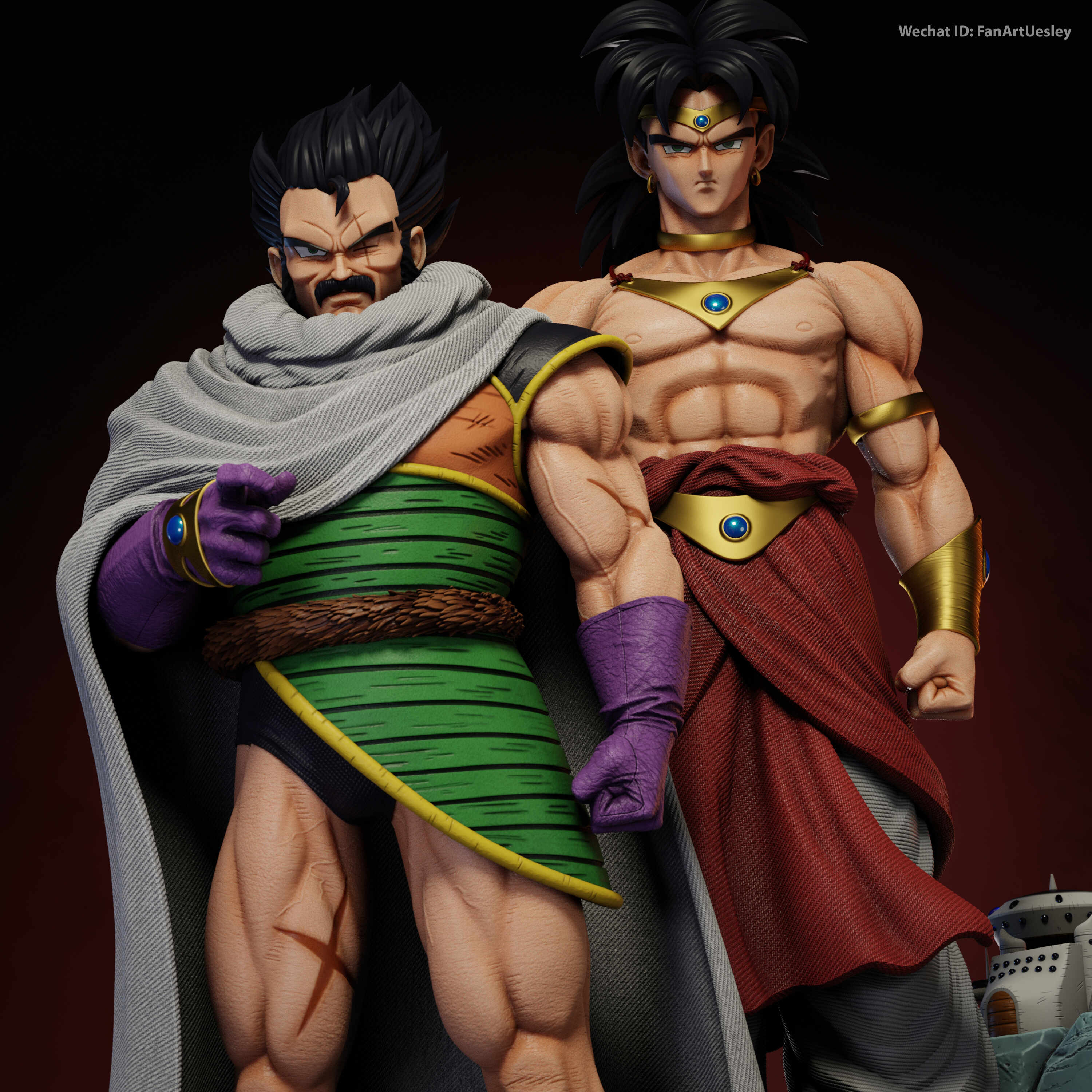 FanArtUesley-BrolyAndParagus-10