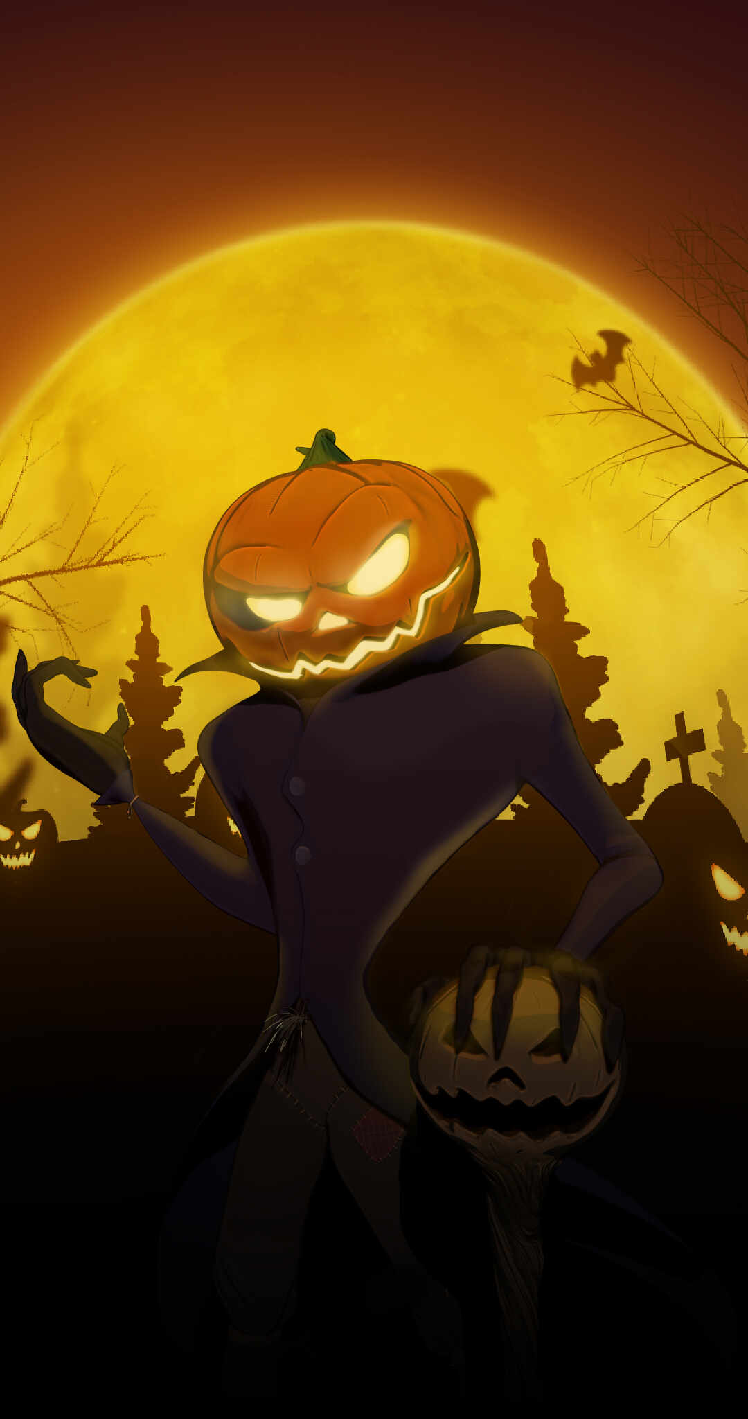 pumpkin king wallpaper