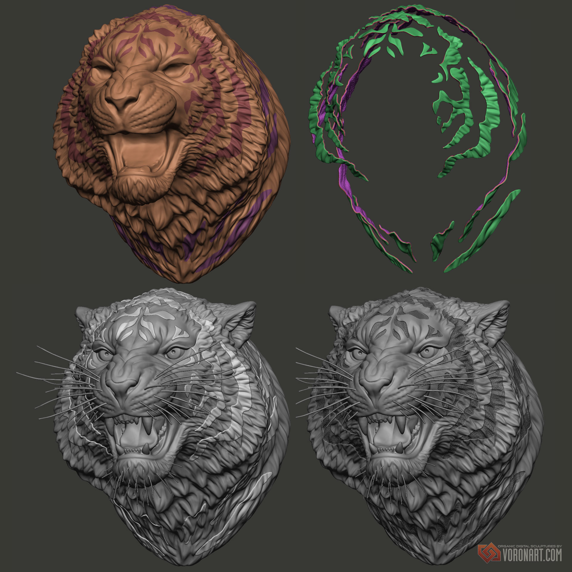 Tiger-angry-sculpture-bust-3d-stl-square-zbr02