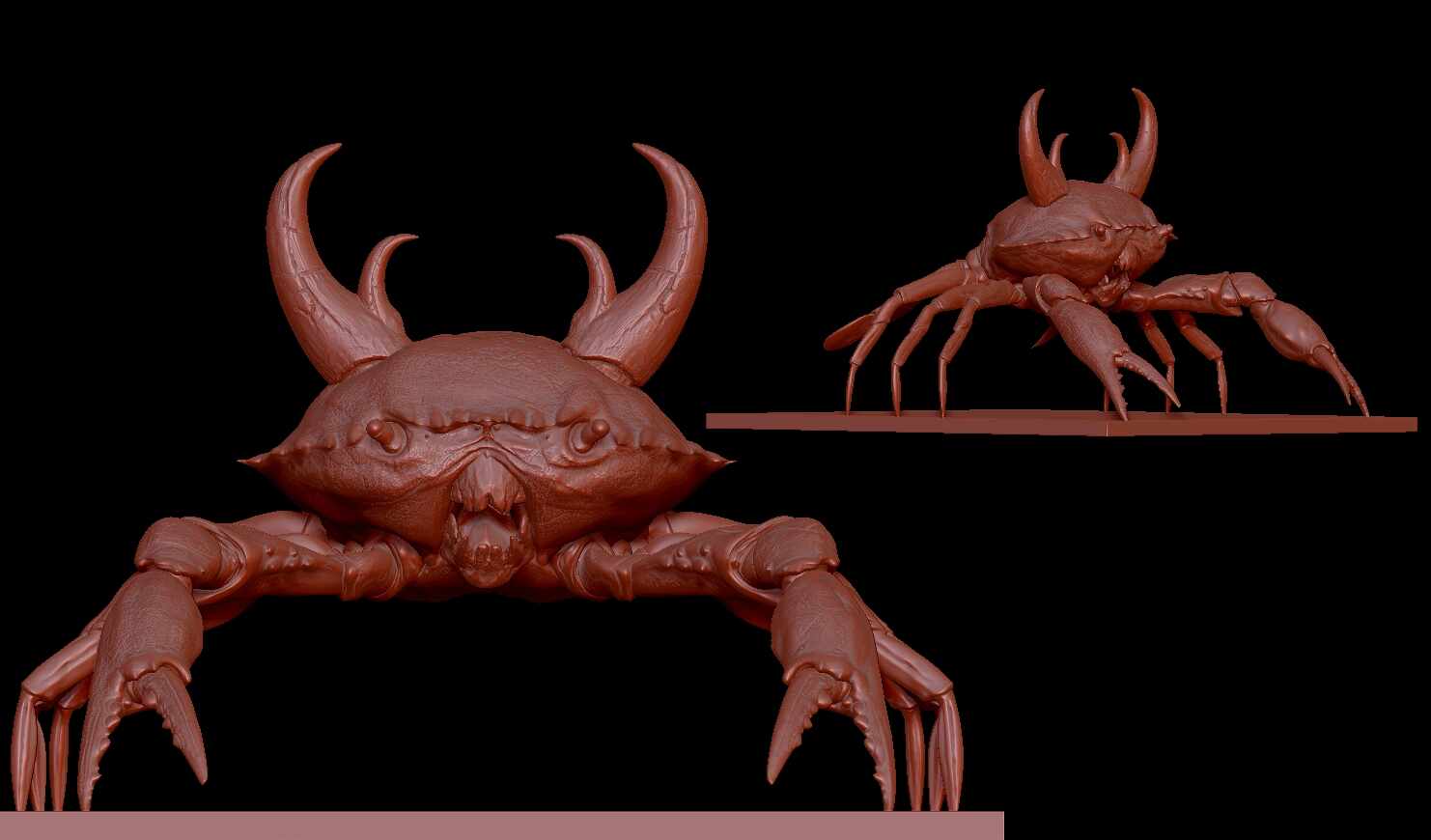 Monster_Crab_Digital_Sculpture_by_SurajitSen_Jul2025_WIP (1)