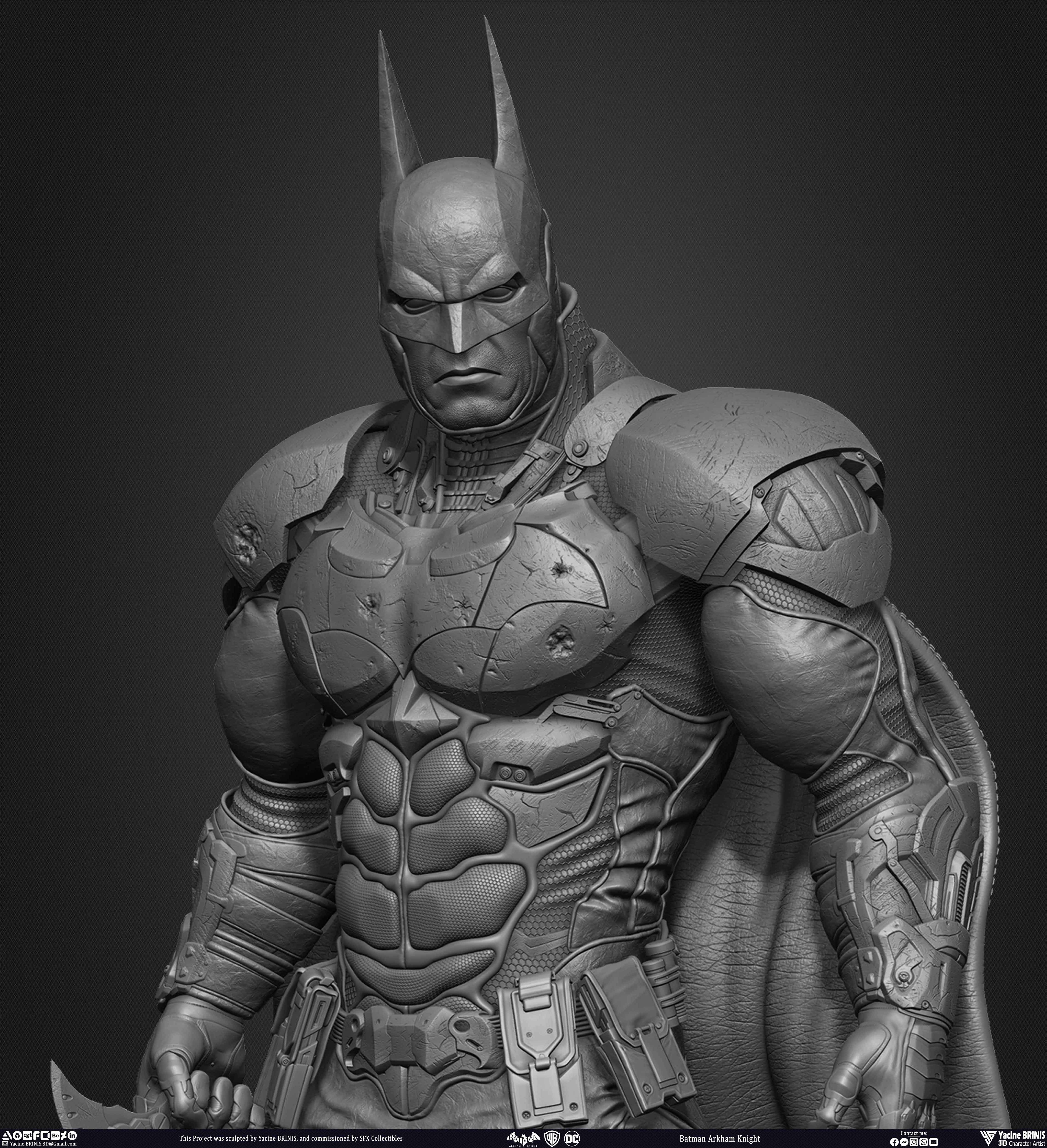 Batman Arkham Knight Warner Bros Vol 02 Sculpted by Yacine BRINIS 011