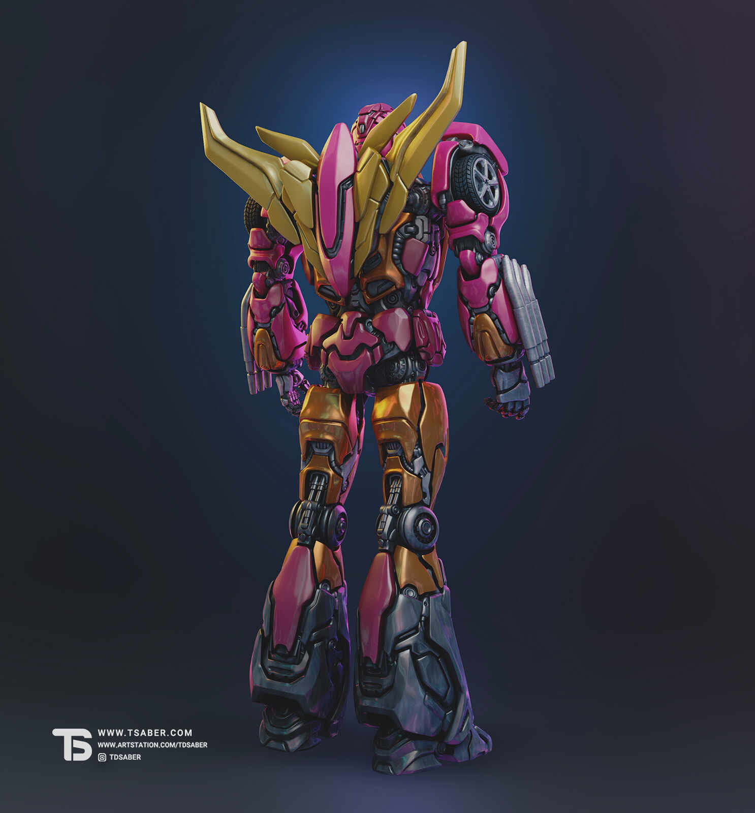 Hotrod - Trasnformers Statue - TSaber 13