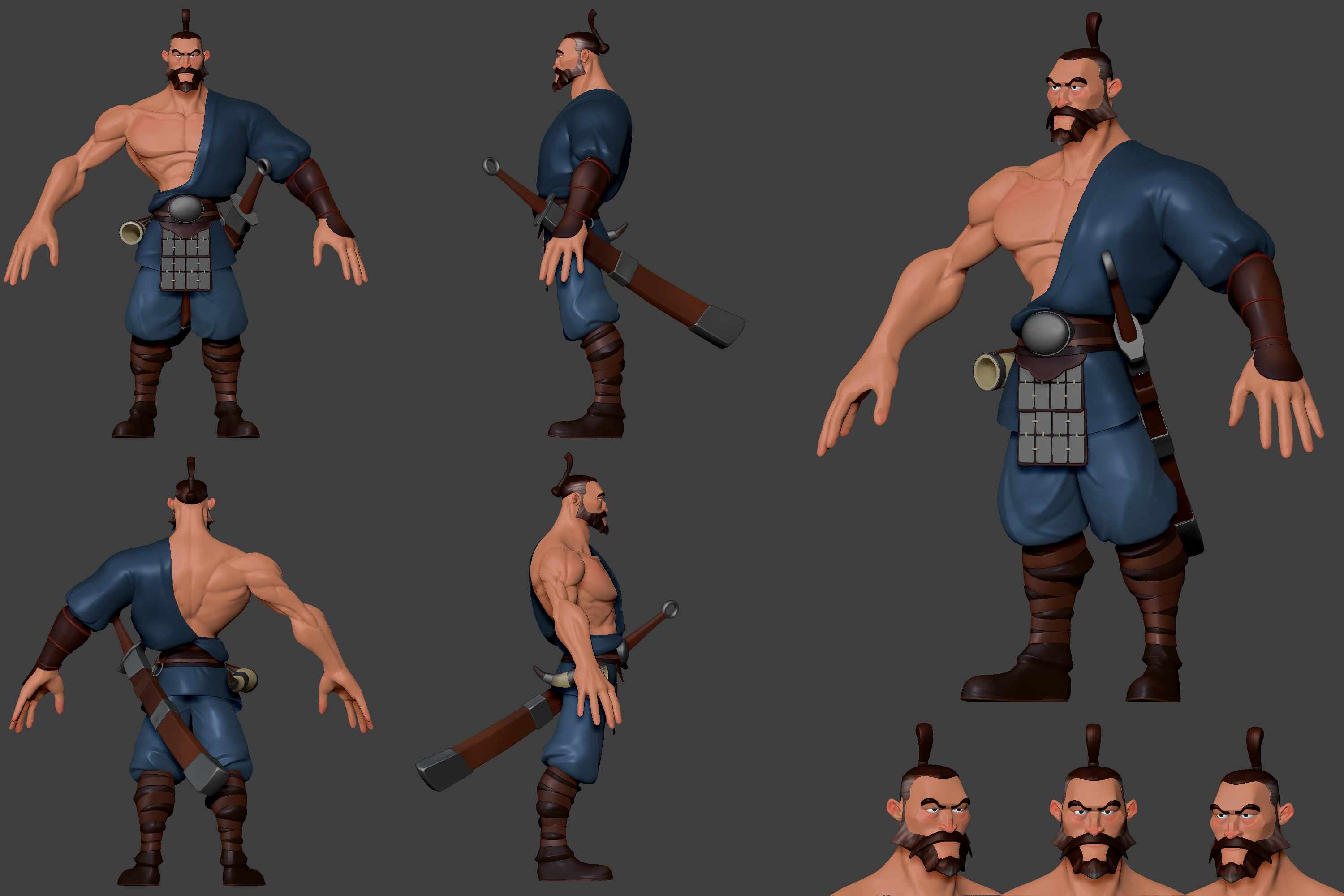 Samurai_Stylized_COLOR_v002