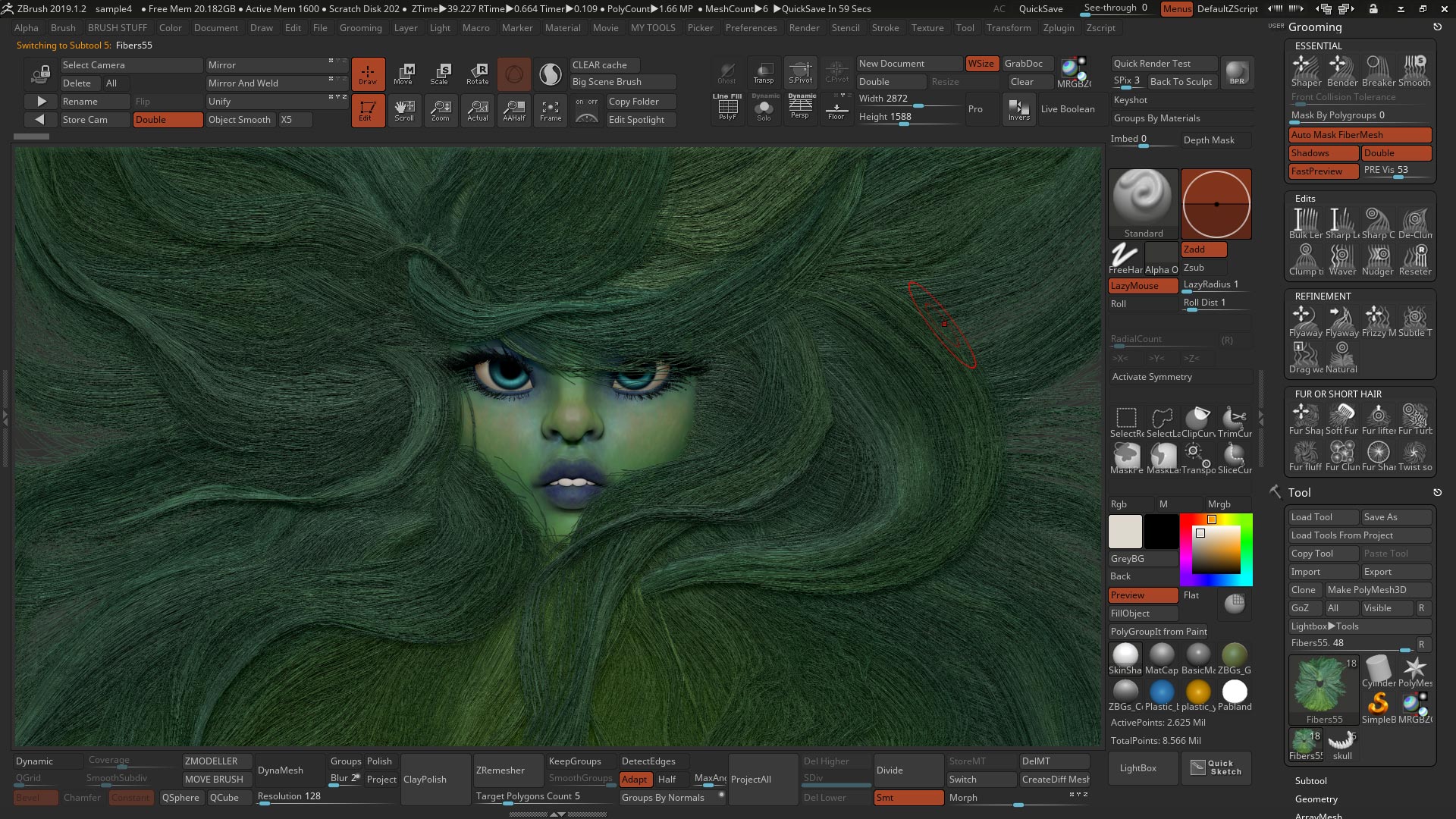 Green-waves-ZBrush-screenshot01