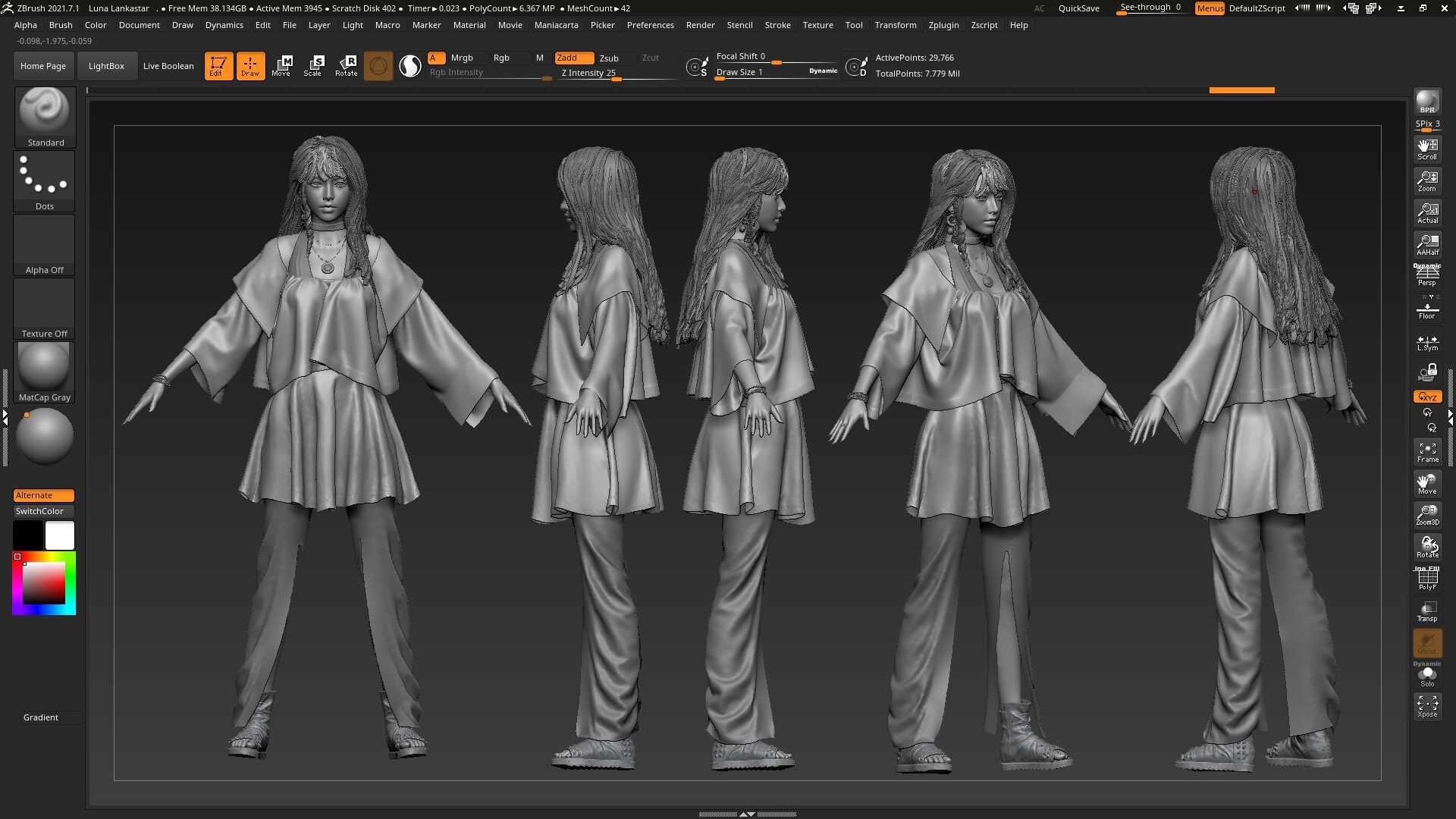 Luna sculpt design 1