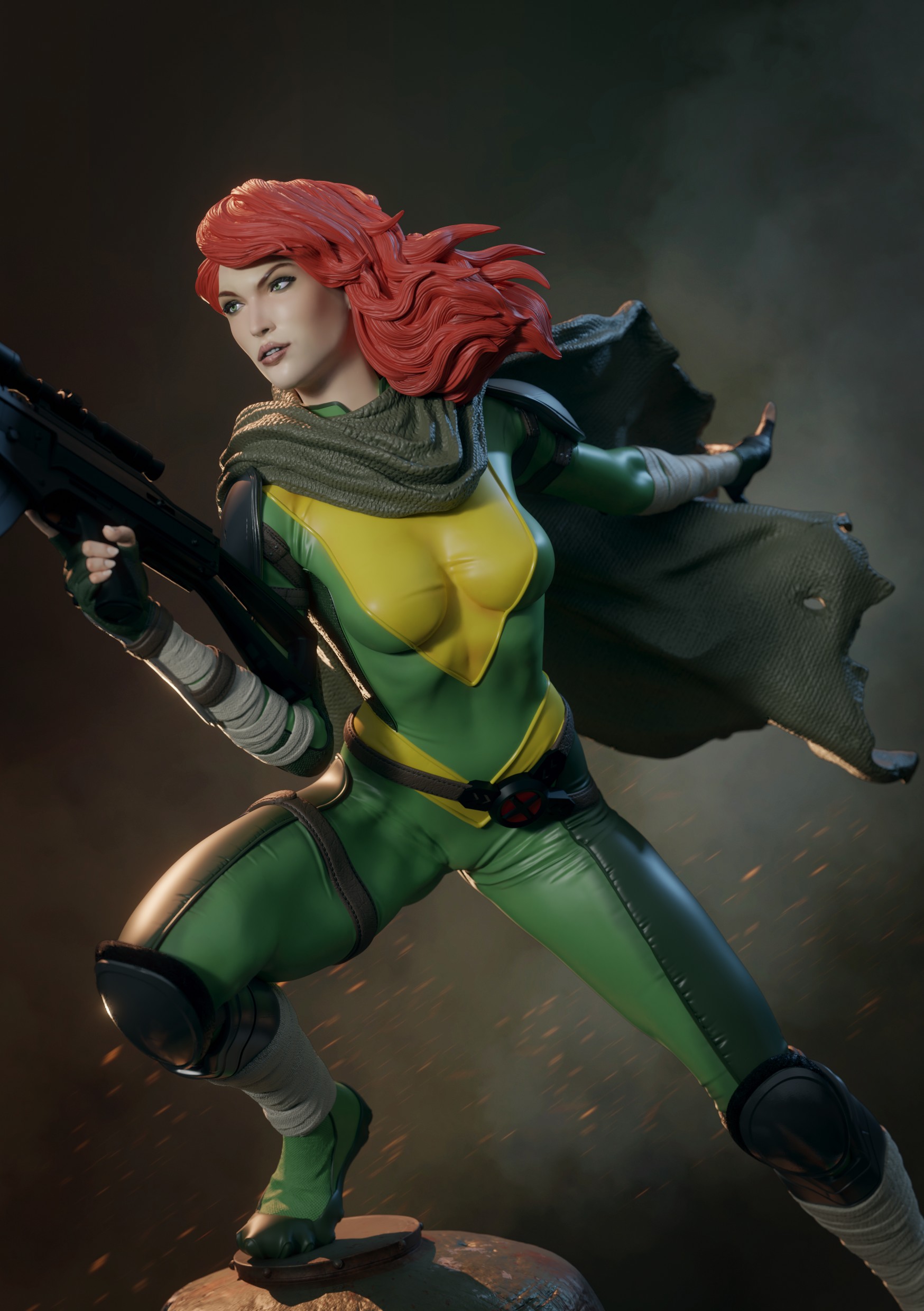 Hope close up semi perfil