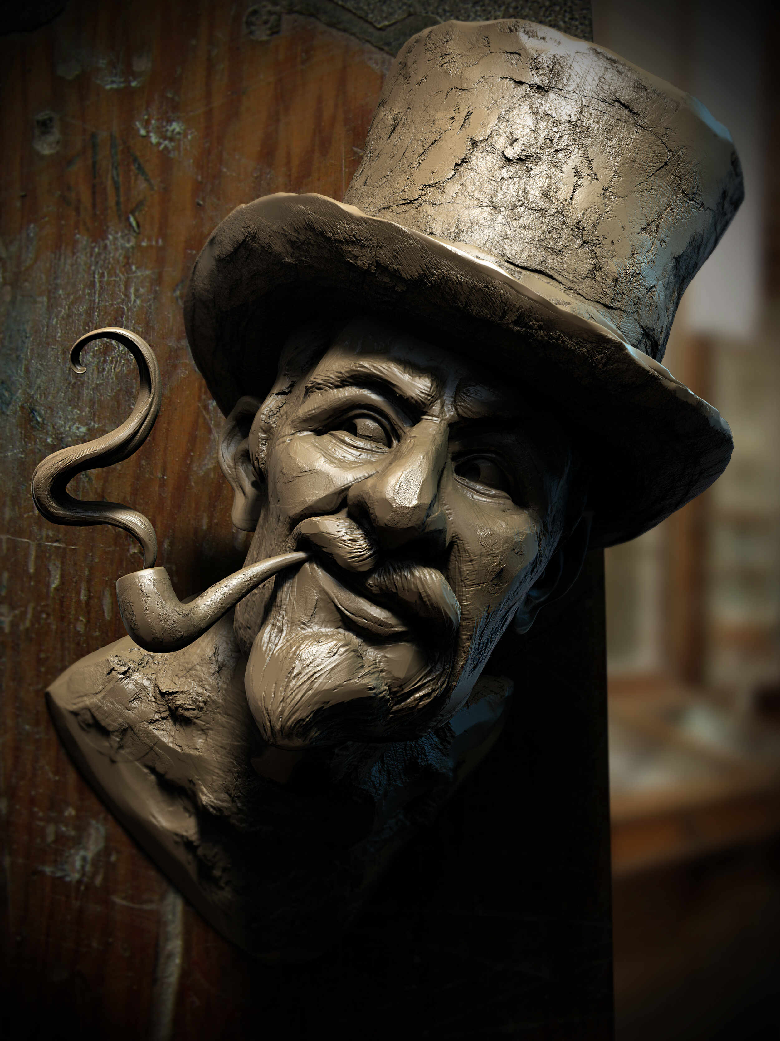 Mr_Tom_Digital_Sculpture_SurajitSen_Aug2025