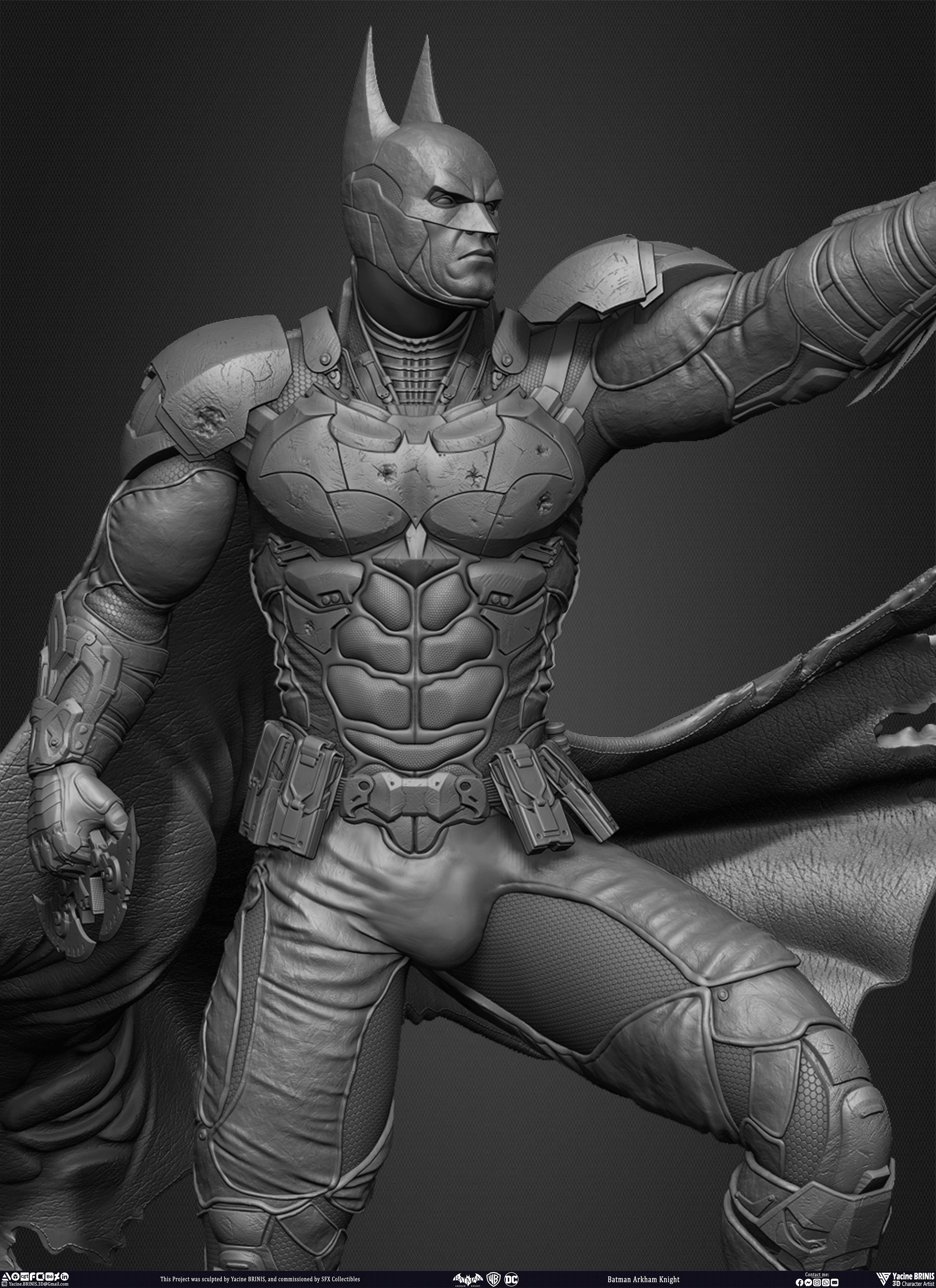 Batman Arkham Knight Worner Bros Vol 05 Sculpted by Yacine BRINIS 017