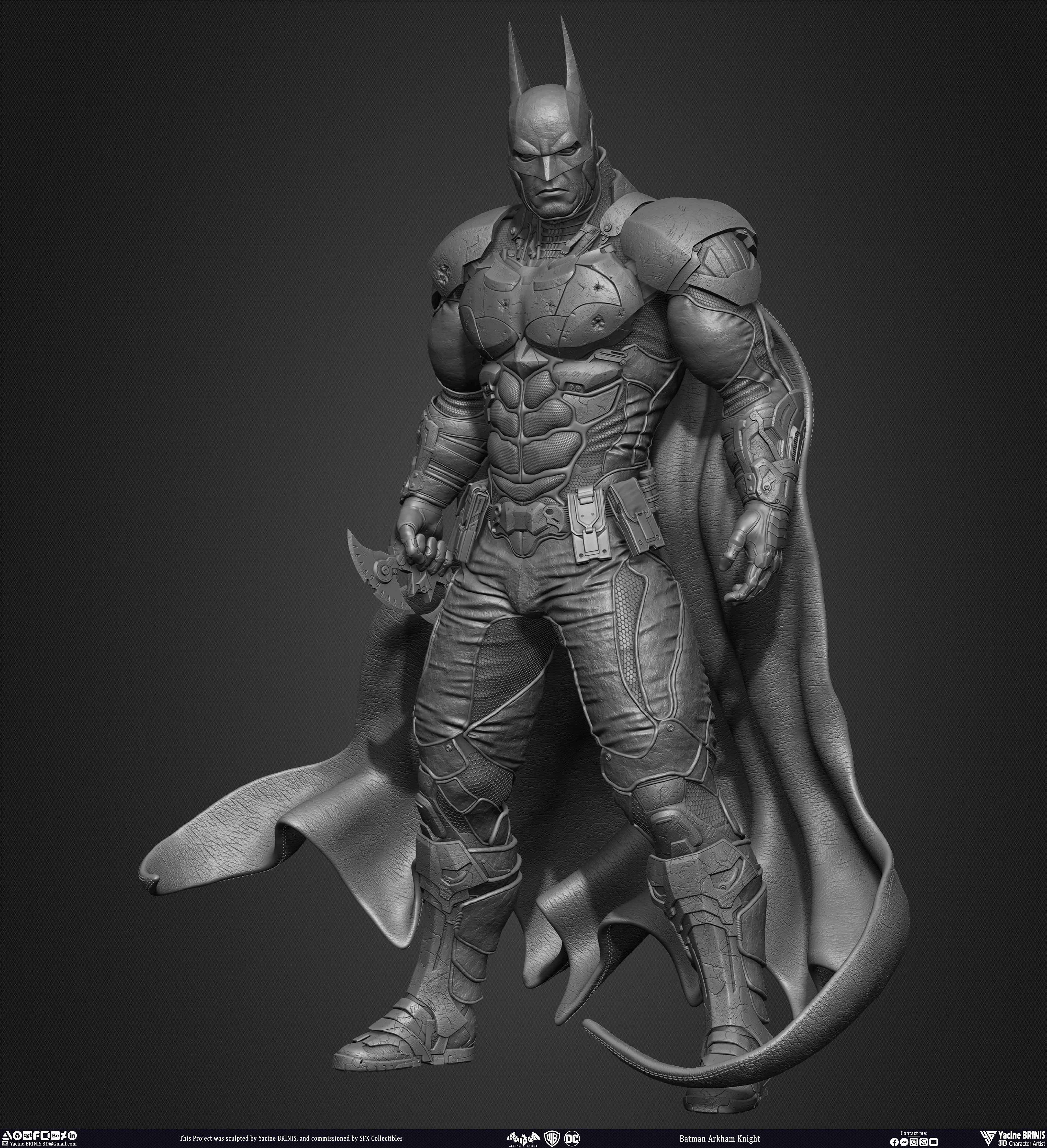Batman Arkham Knight Warner Bros Vol 02 Sculpted by Yacine BRINIS 007